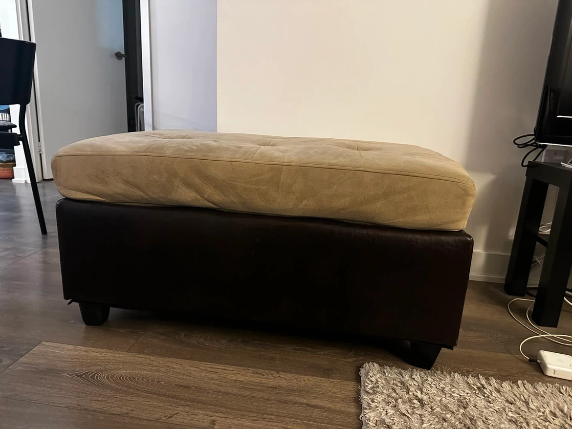 Tufted Ottoman - photo 2