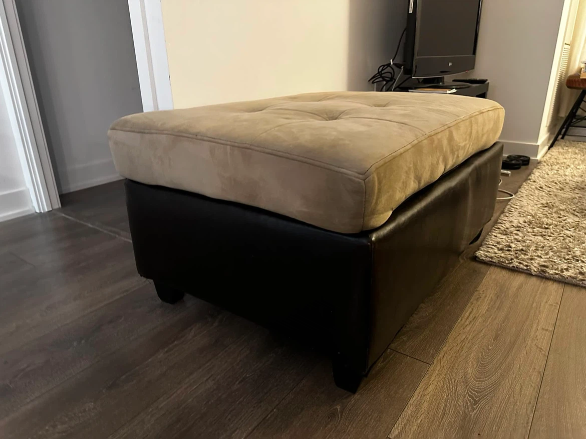 Tufted Ottoman - photo 3