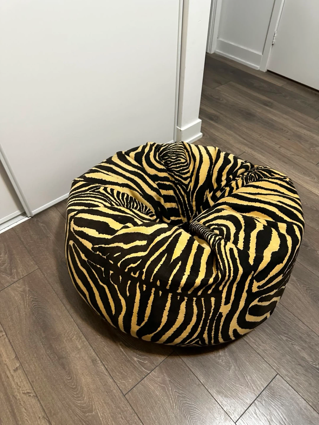 Tiger Print Beanbag Chair