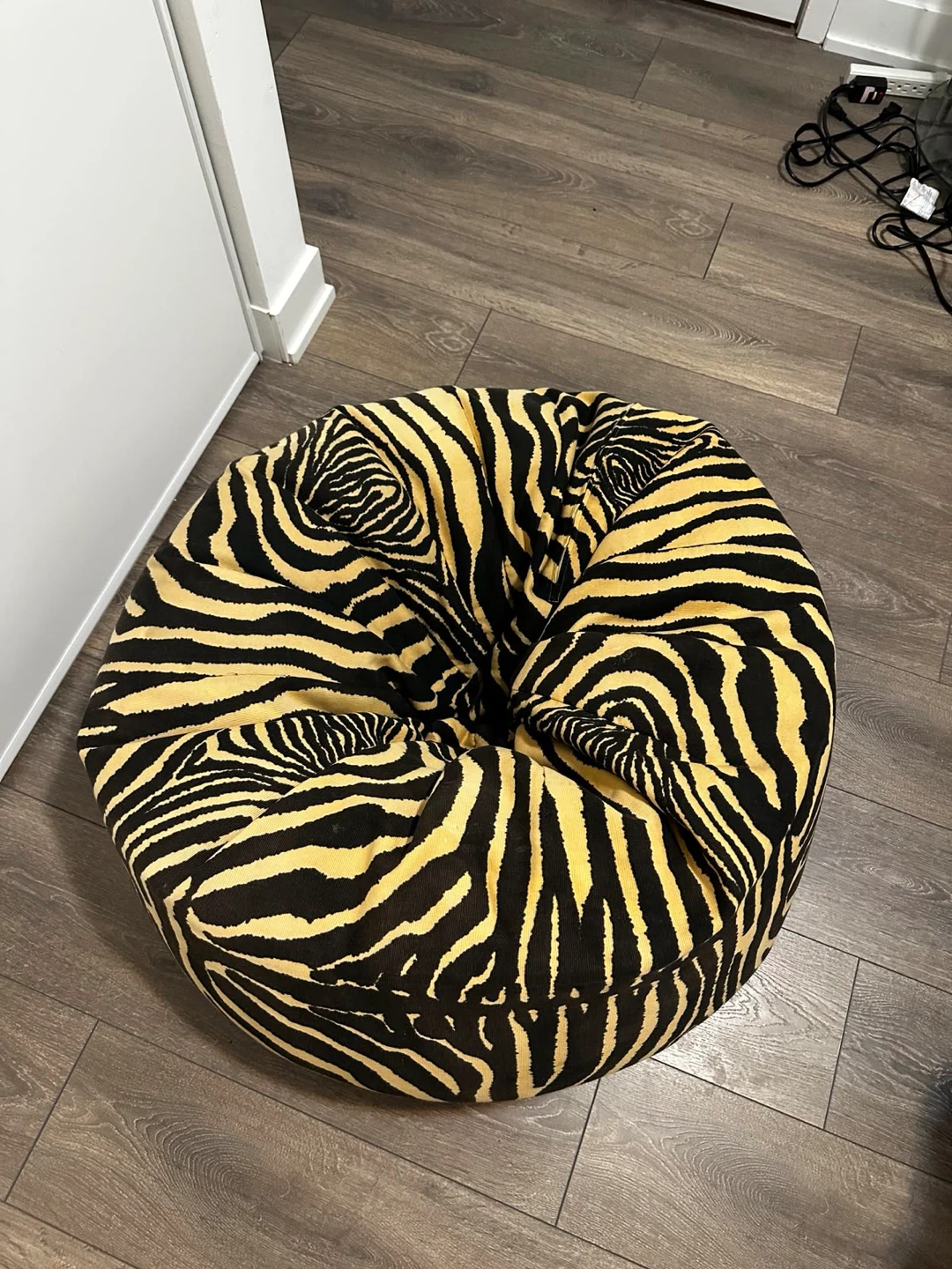 Tiger Print Beanbag Chair - photo 2