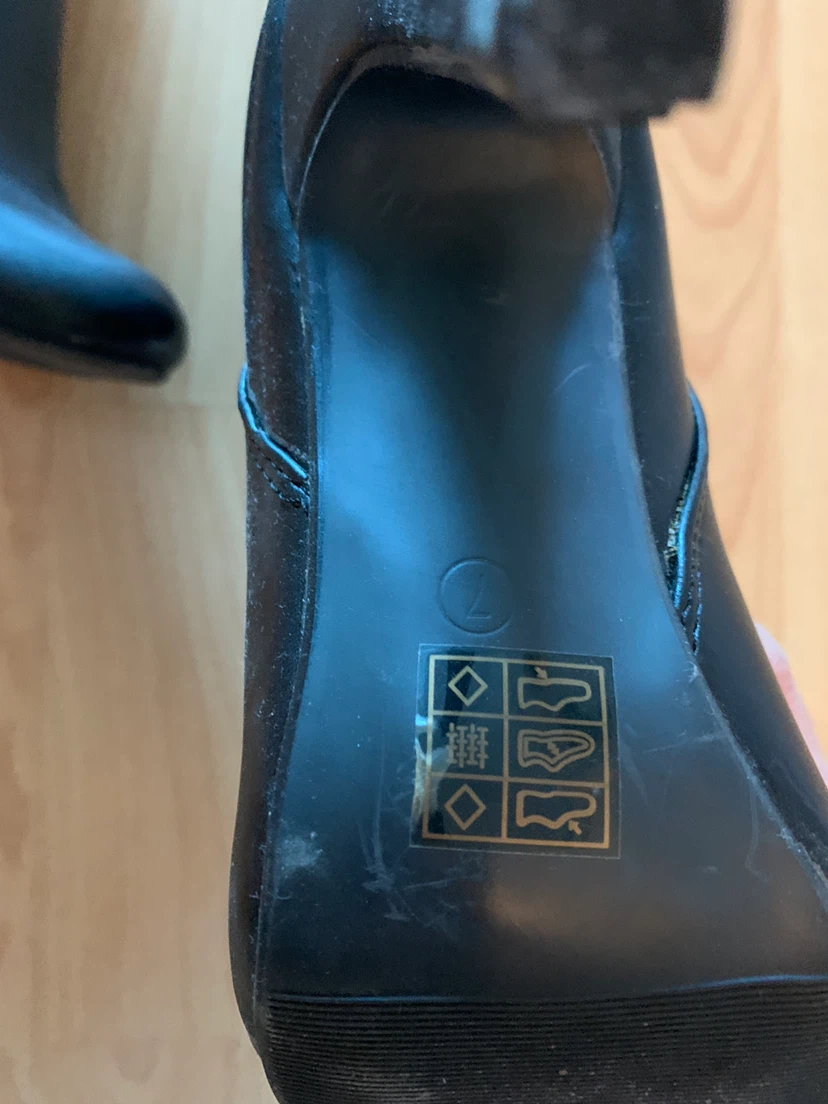 Black Ankle Boots with Side Zippers - photo 3