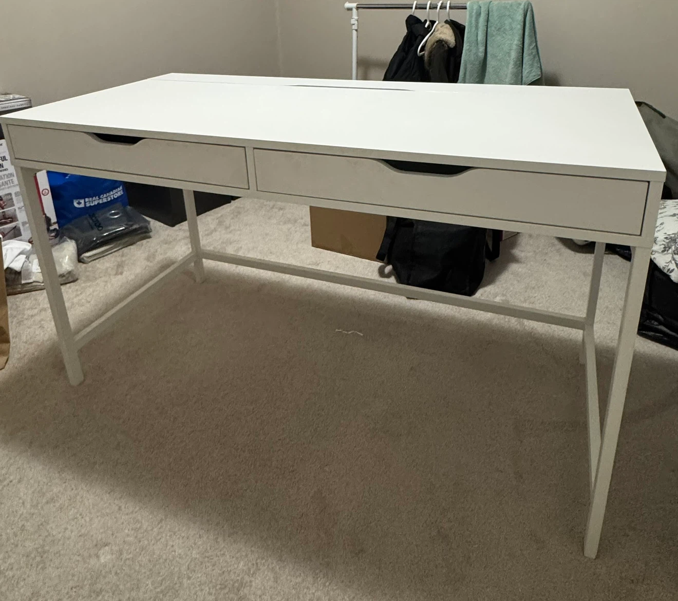 IKEA ALEX Desk White 132x58 cm