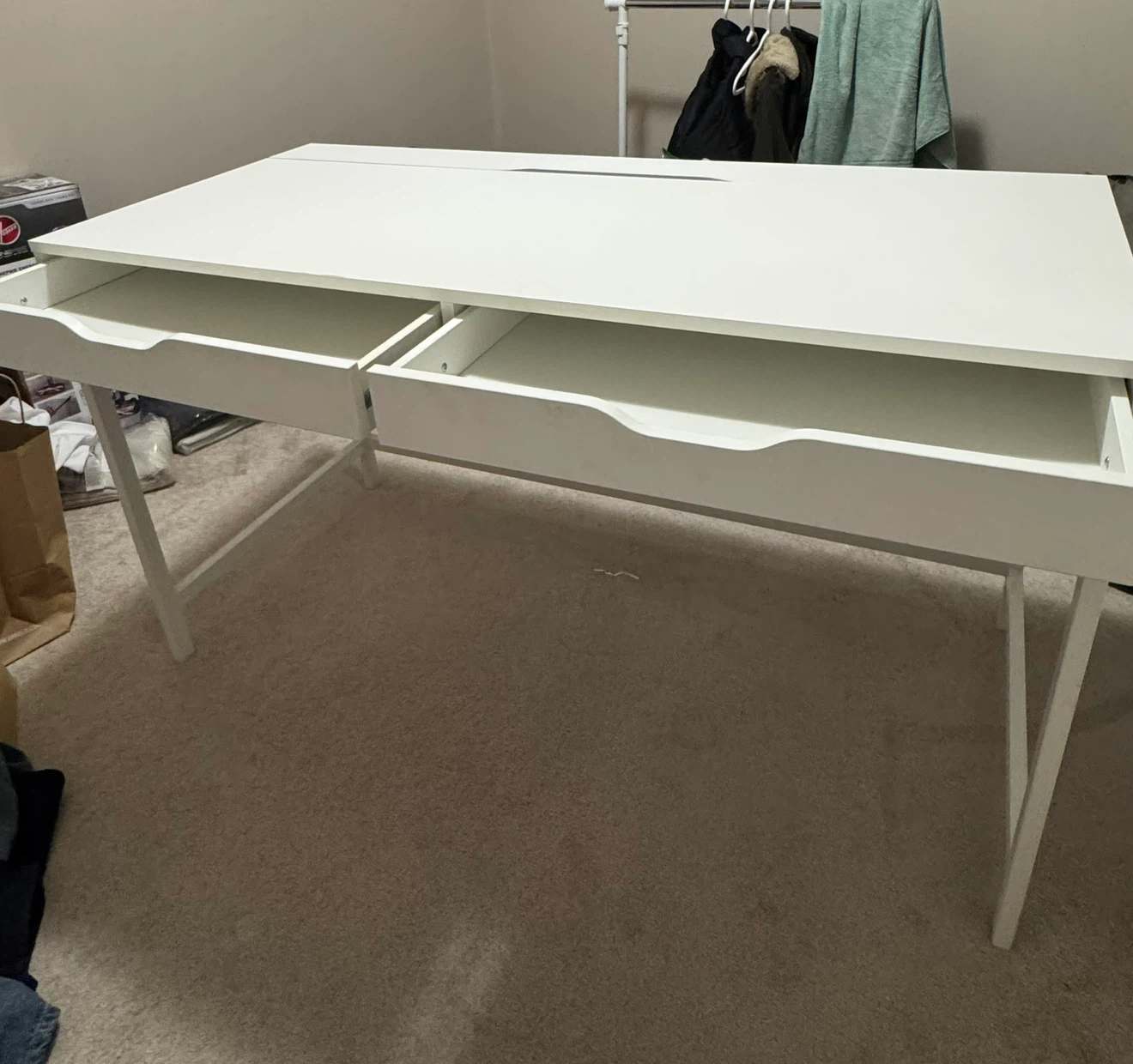 IKEA ALEX Desk White 132x58 cm - photo 2