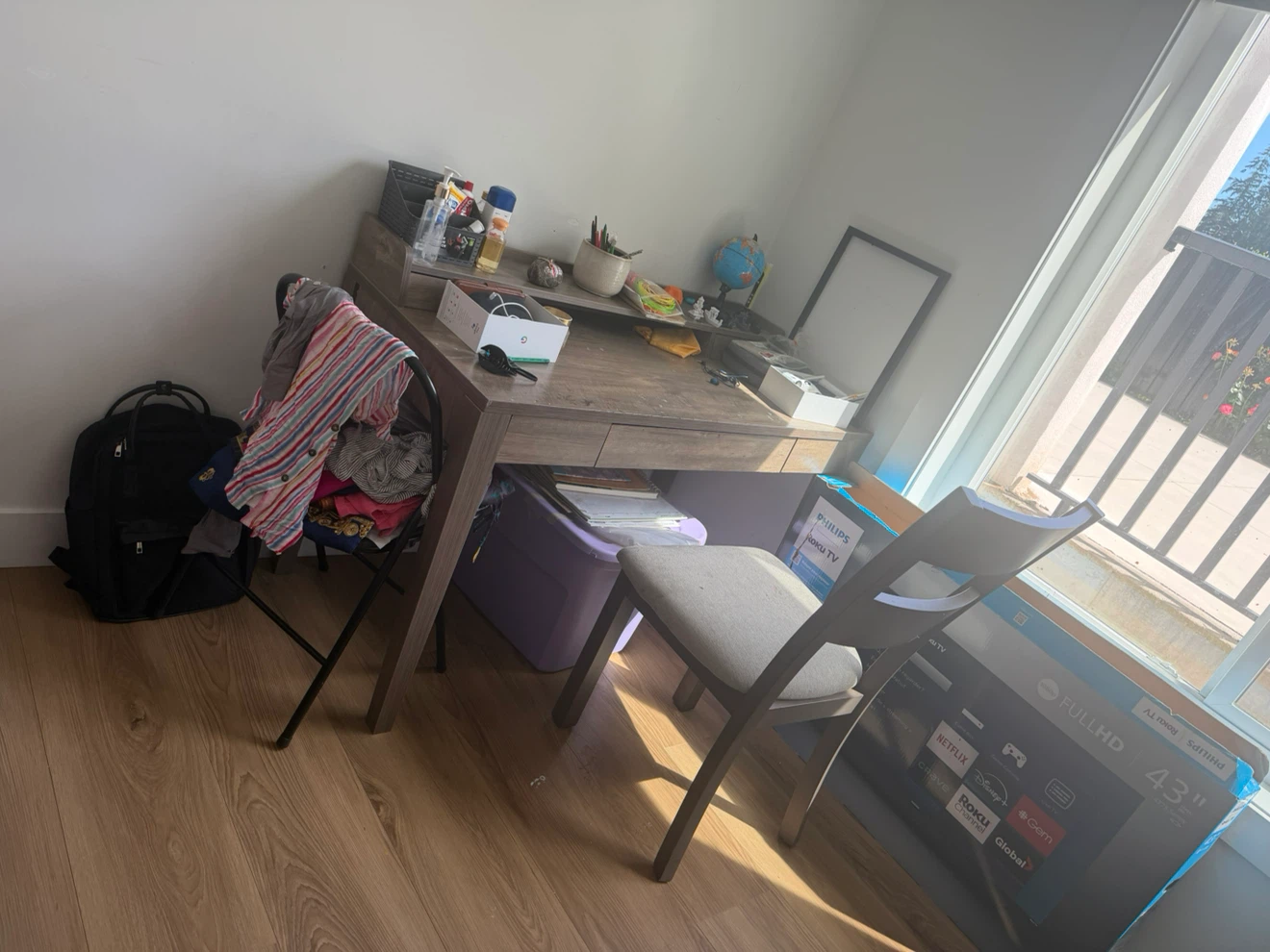 Study table with chair