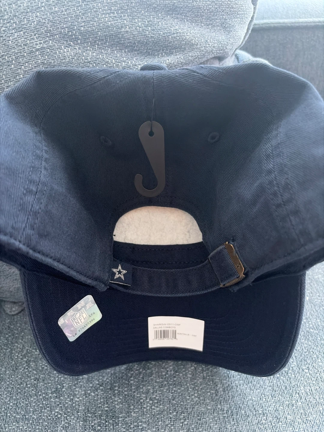 47 Brand Dallas Cowboys Clean Up Adjustable Hat - photo 4