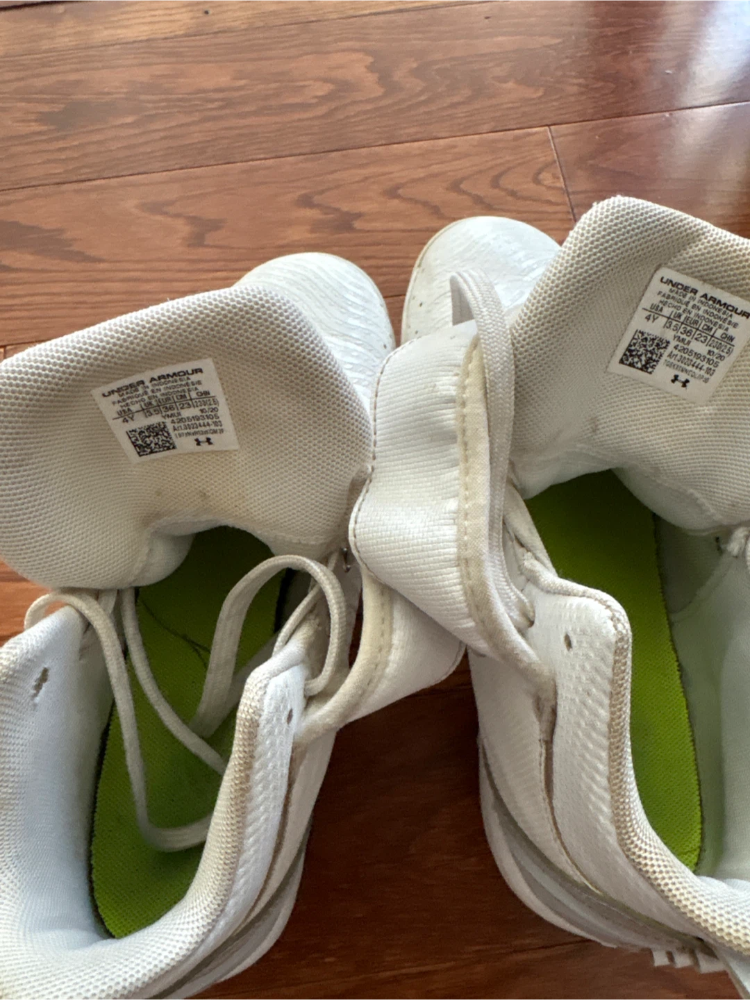 Under Armour White Baseball Cleats - photo 4