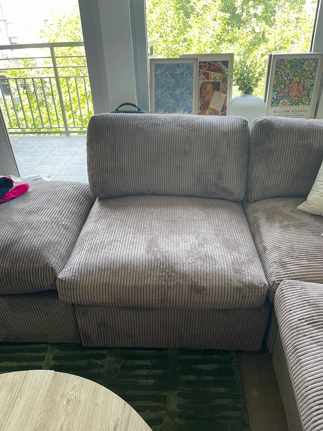 Brand new single armless chair modular