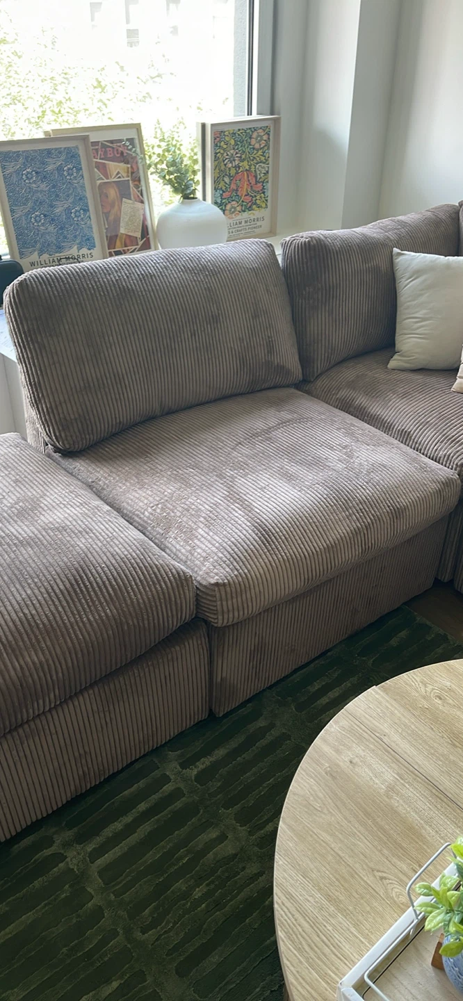 Brand new single armless chair modular - photo 2