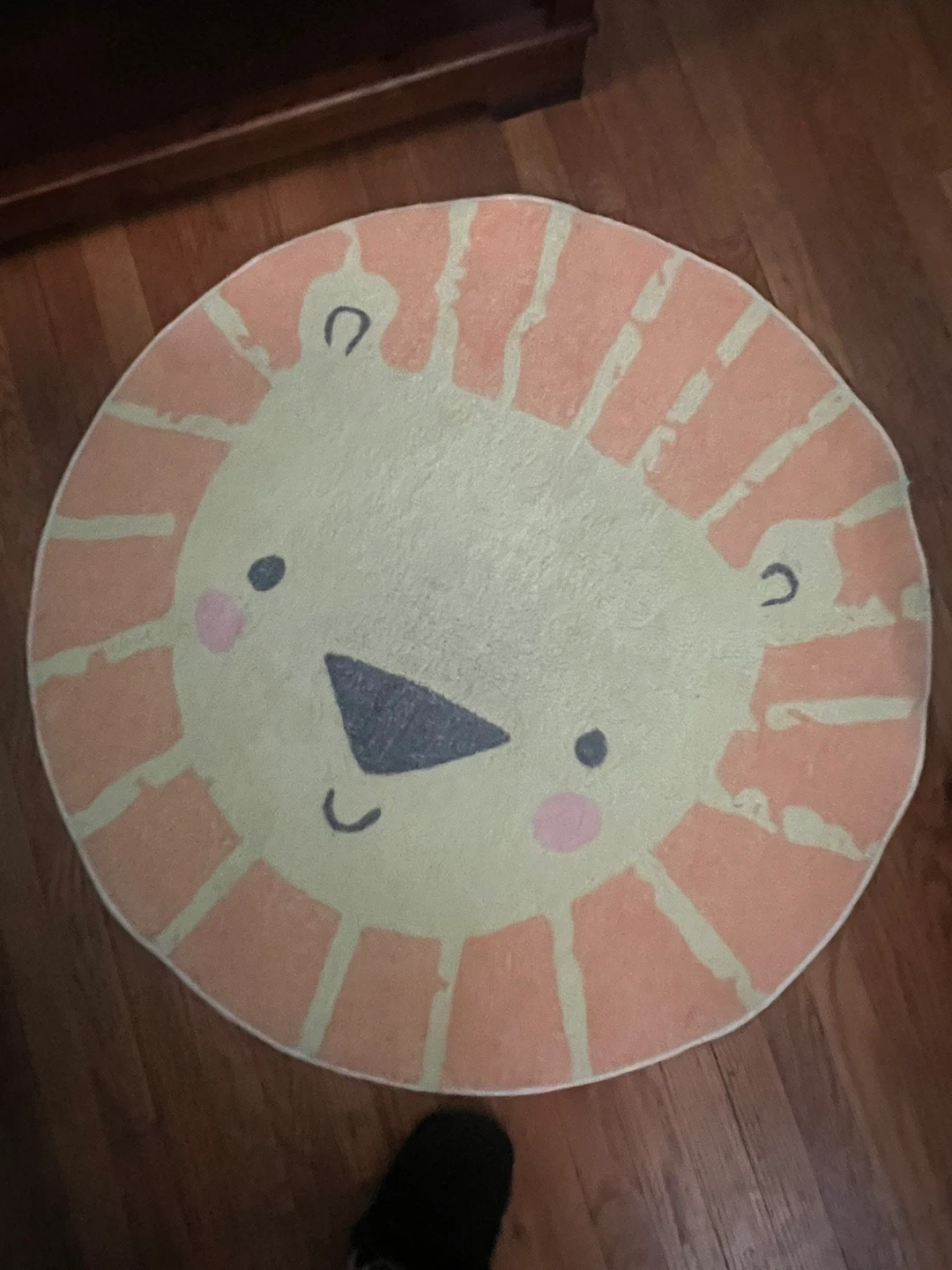 Nursery Decor Set - Plush Animal Heads, Wooden Puzzle & Rug