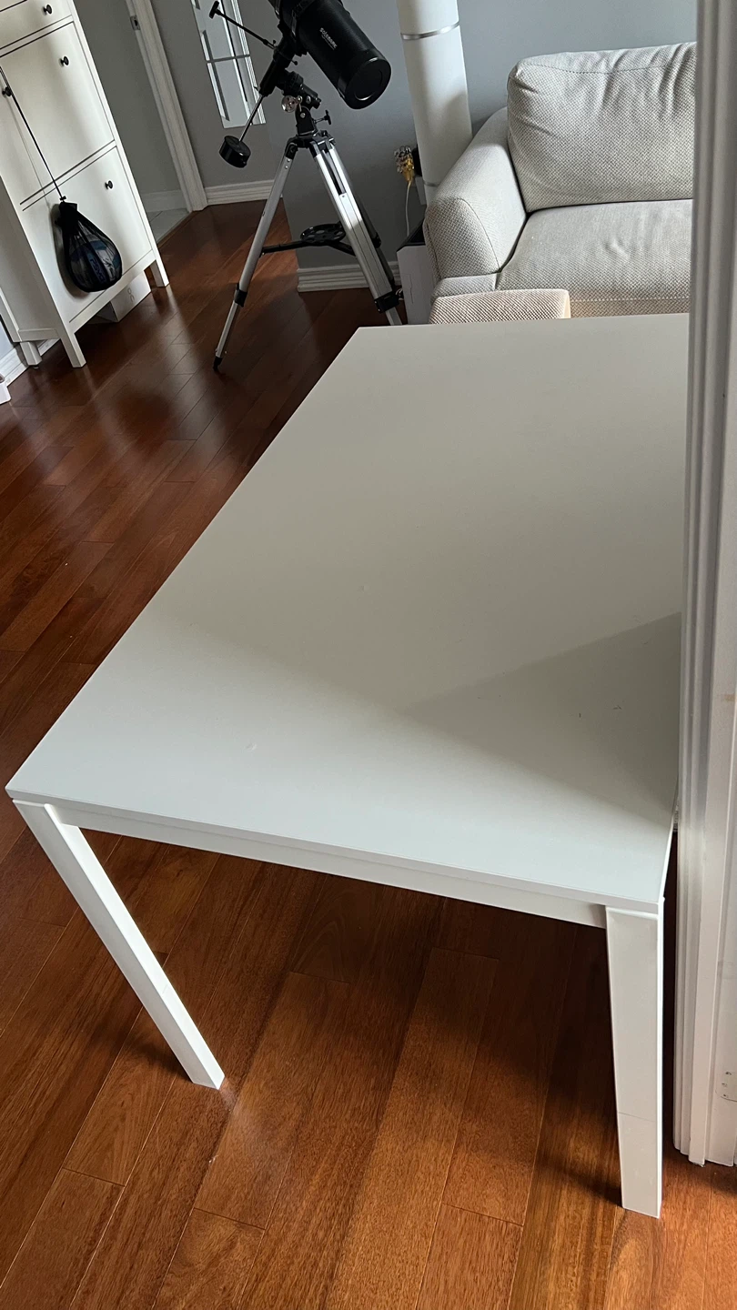 IKEA VIHALS Table White 125x74 cm - photo 3