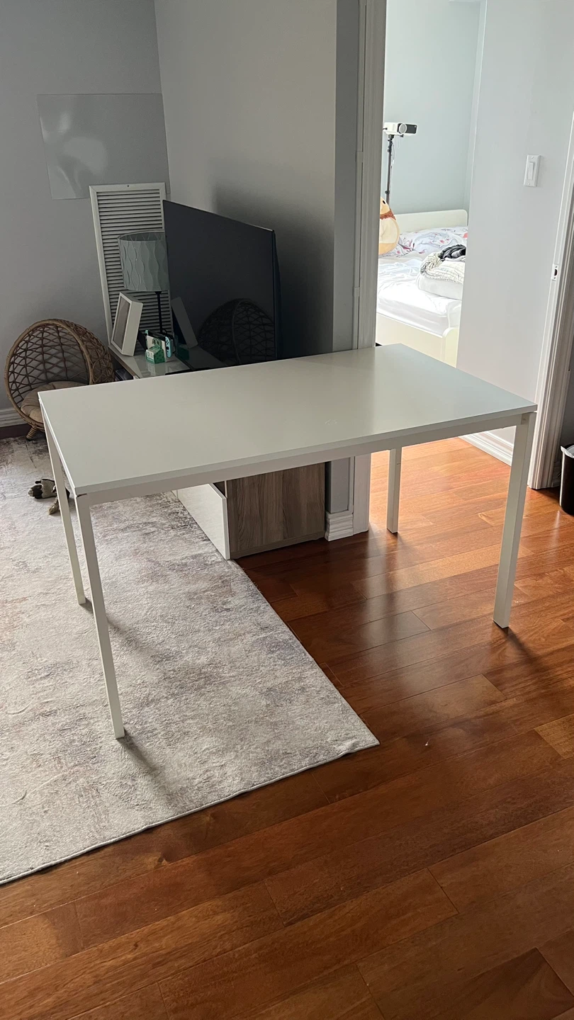 IKEA VIHALS Table White 125x74 cm - photo 4