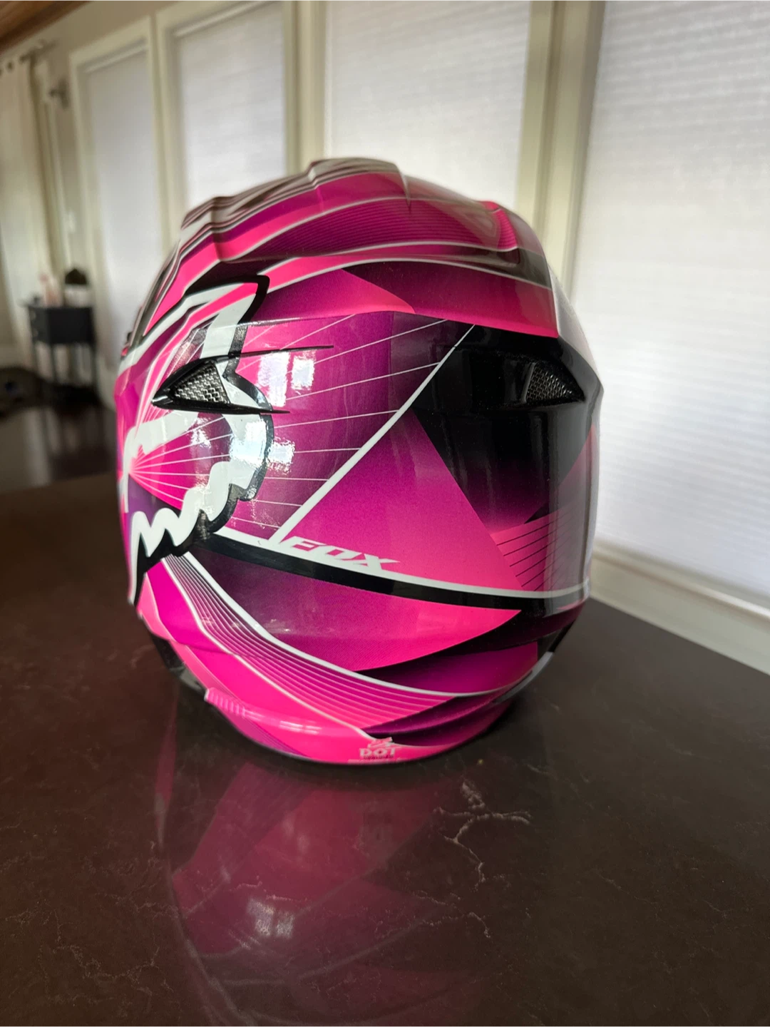 Fox Racing Pink Motocross Helmet - photo 4
