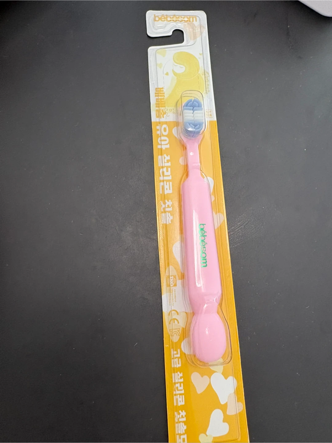 Bebesom Pink Toothbrush (Silicone)