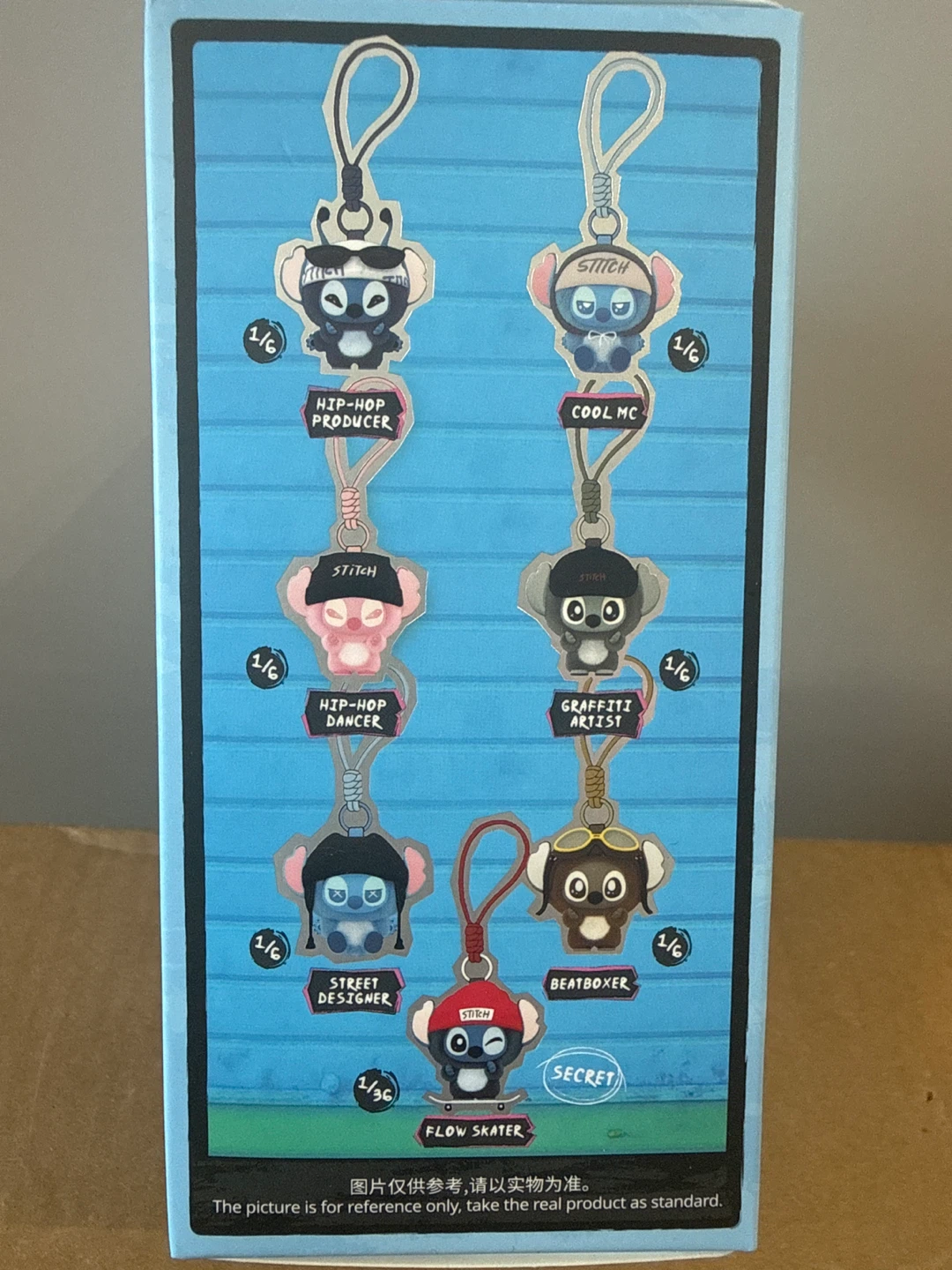 Disney Stitch Mini Hip-Hop Vinyl Plush Pendant Surprise Box - photo 2