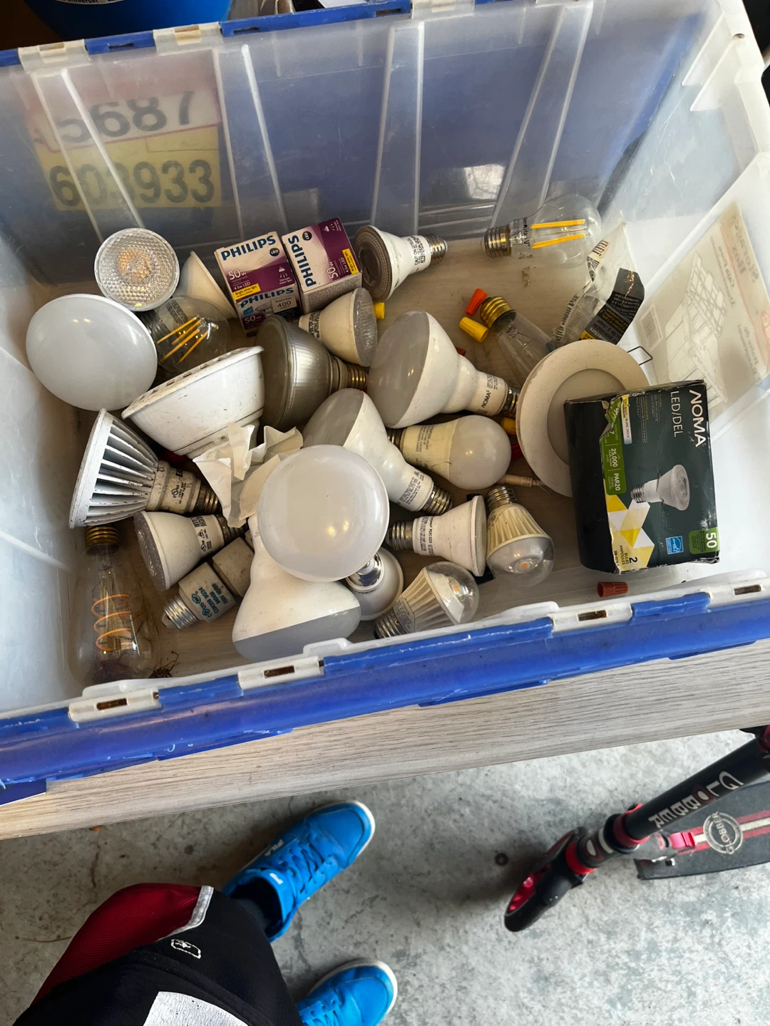Assorted LED Light Bulbs and Motion Activated Lights - photo 3
