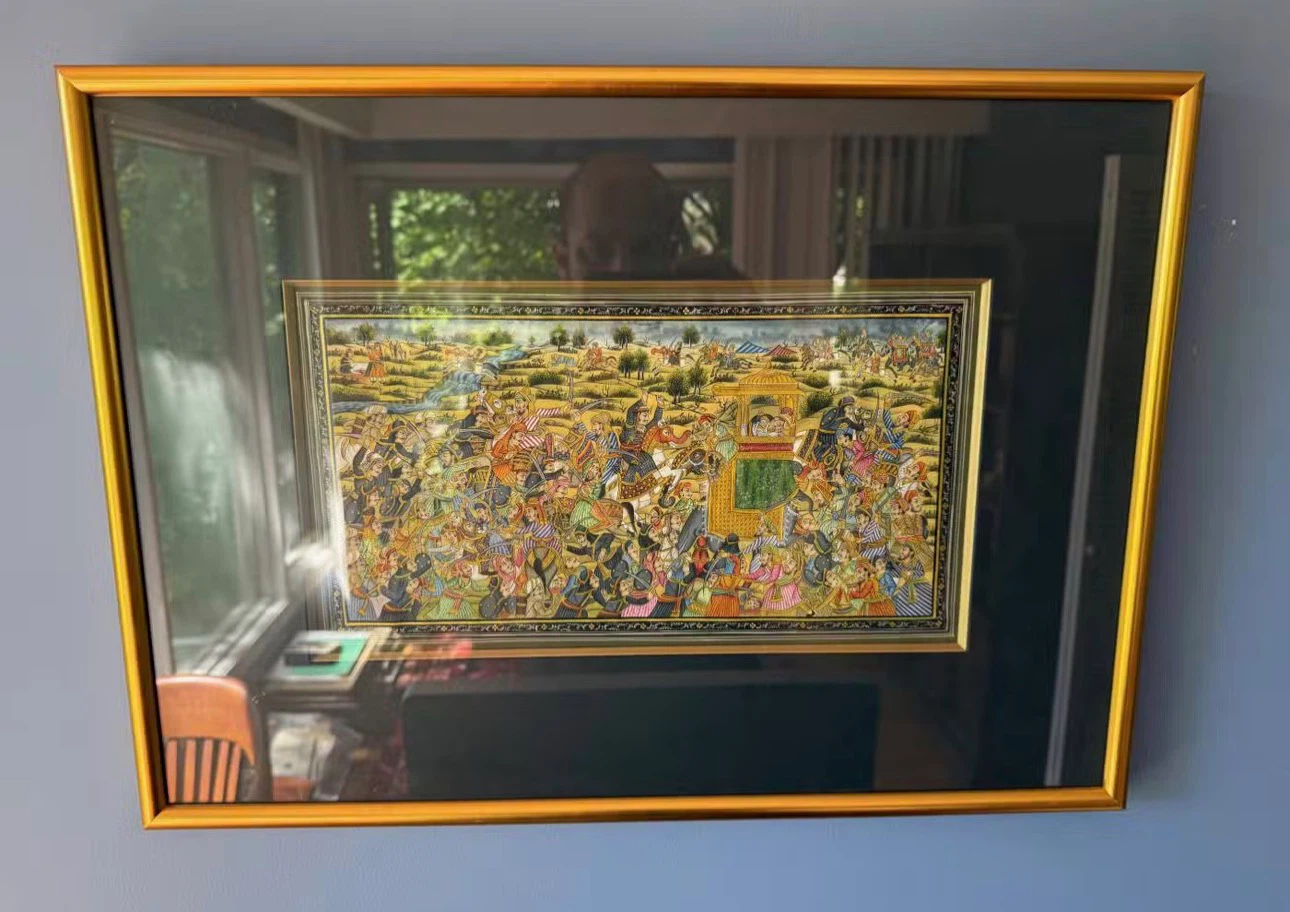 Framed Miniature Painting