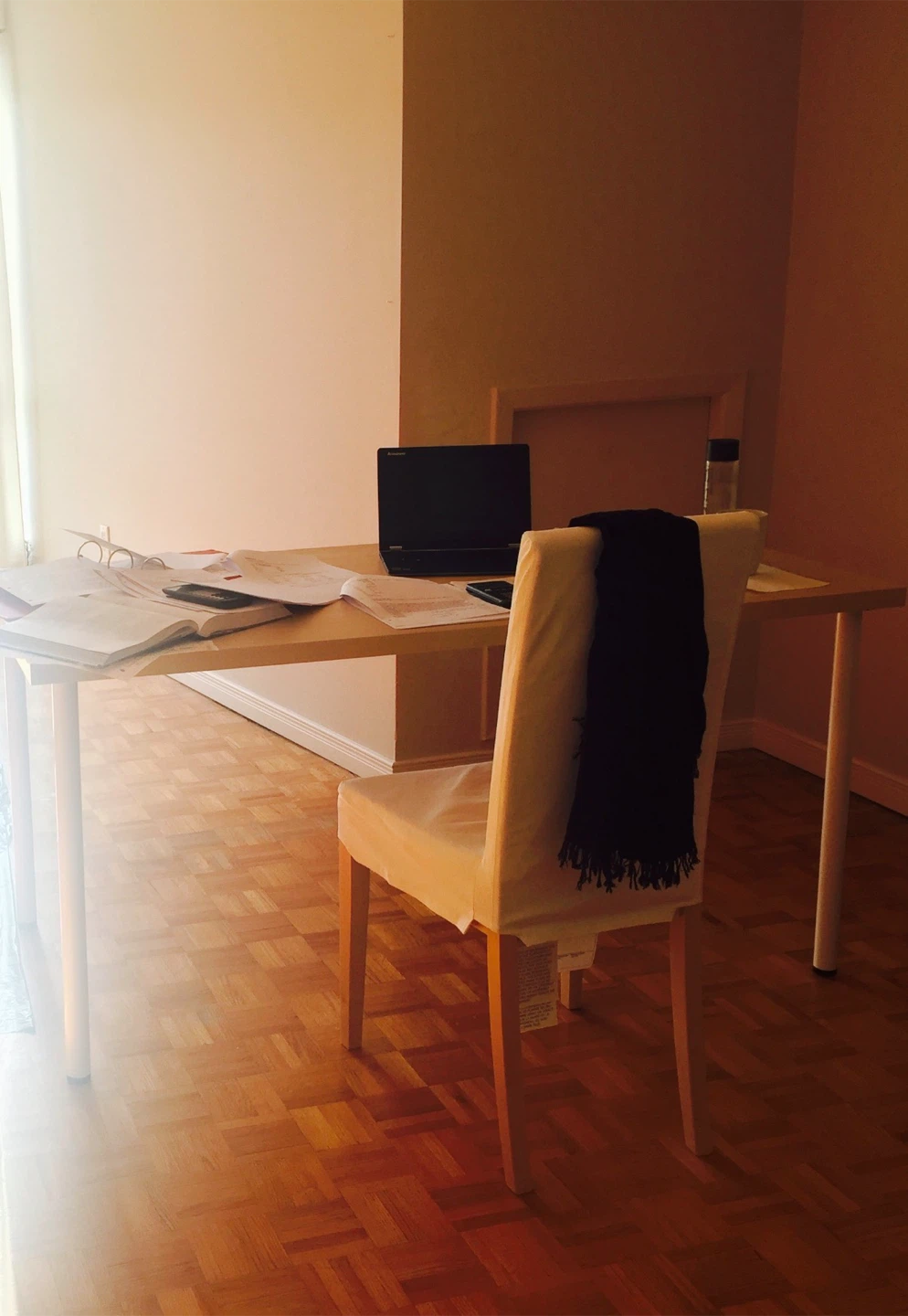 Ikea table and chair
