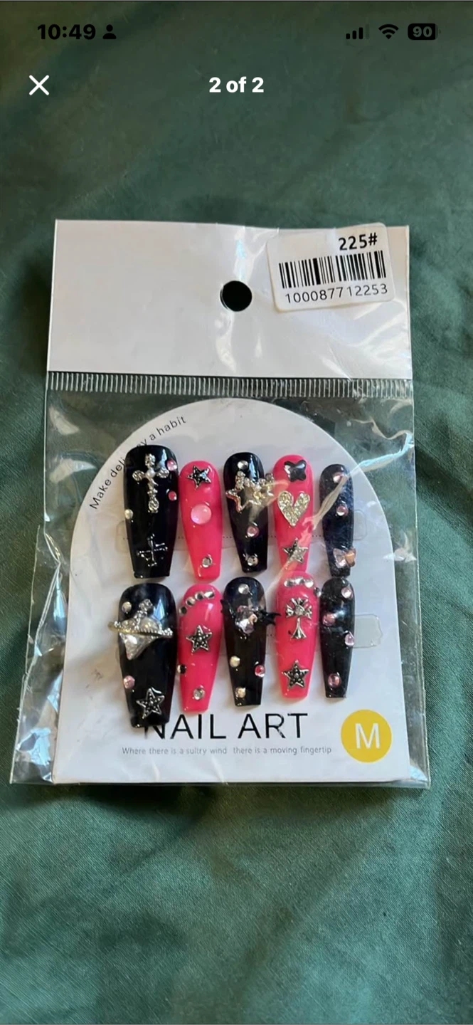 Press-on Nails - Nail Art Medium Size