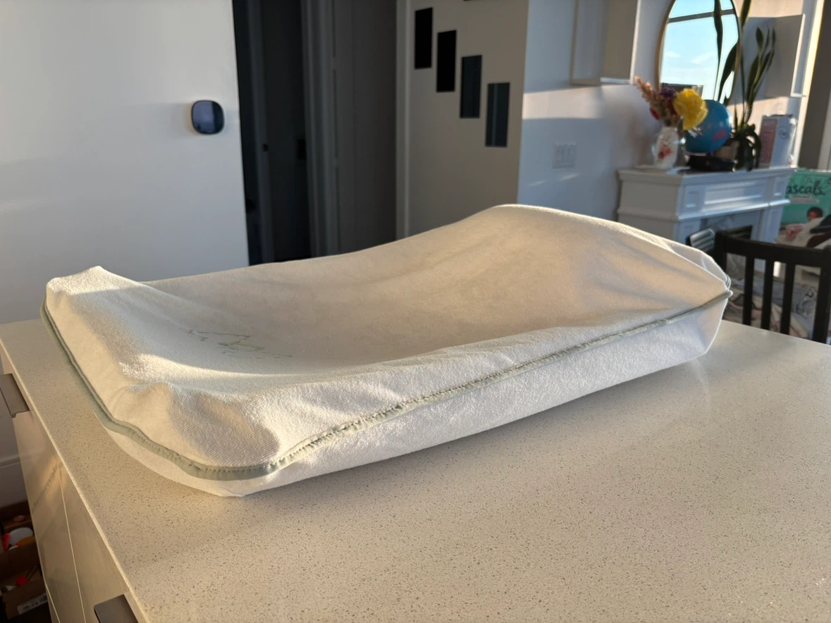 White Baby Changing Pad with cushion - photo 3