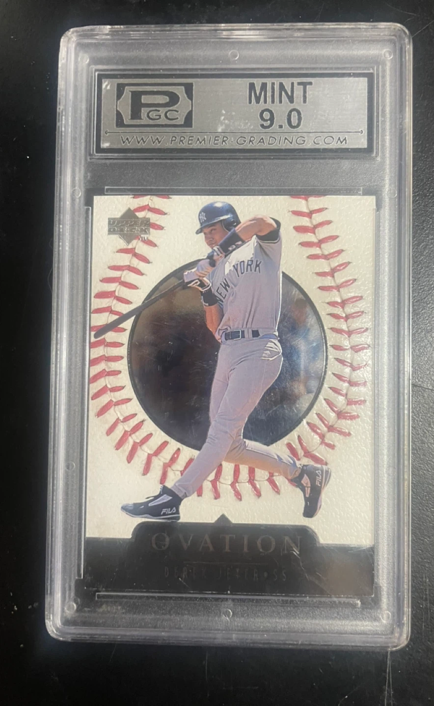 Derek Jeter 1995 Upper Deck Ovation Baseball Card - Mint 9.0