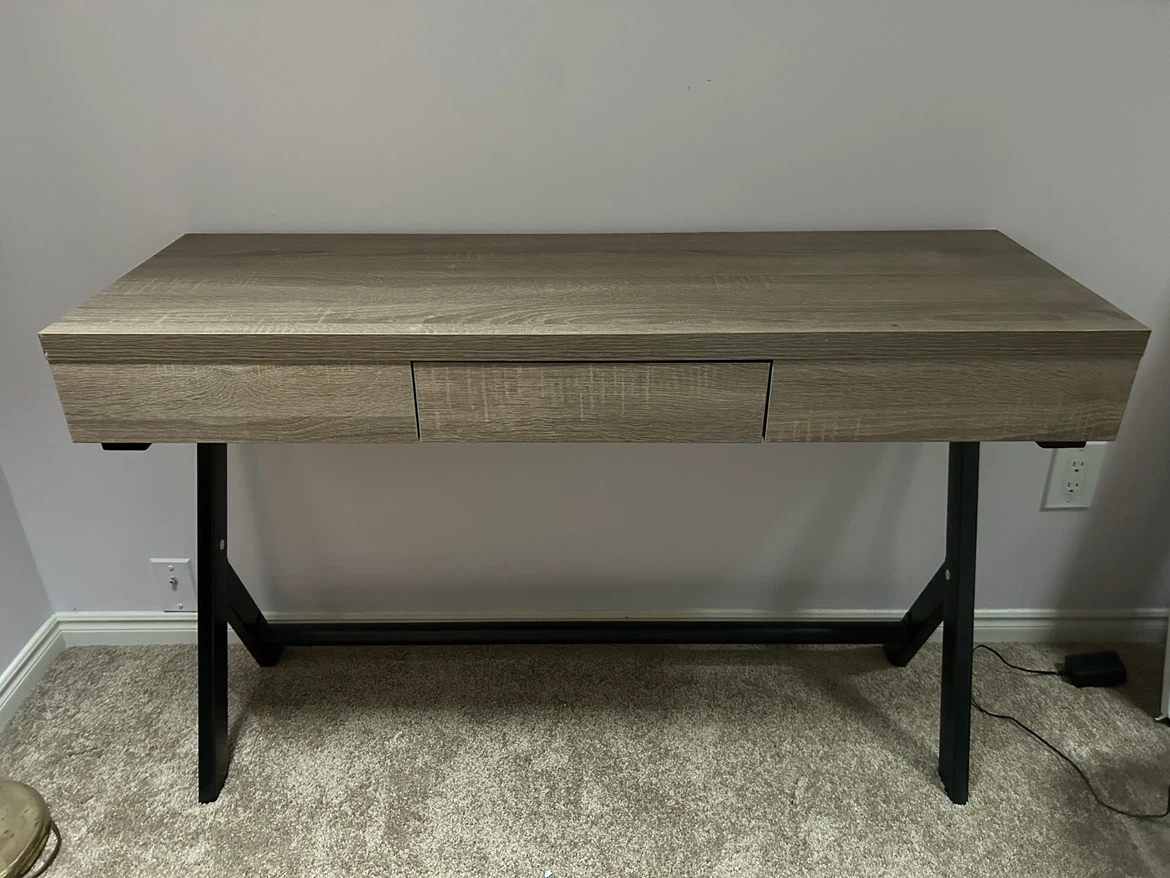 Modern Desk with Drawers