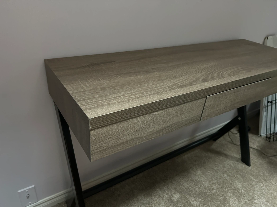 Modern Desk with Drawers - photo 5