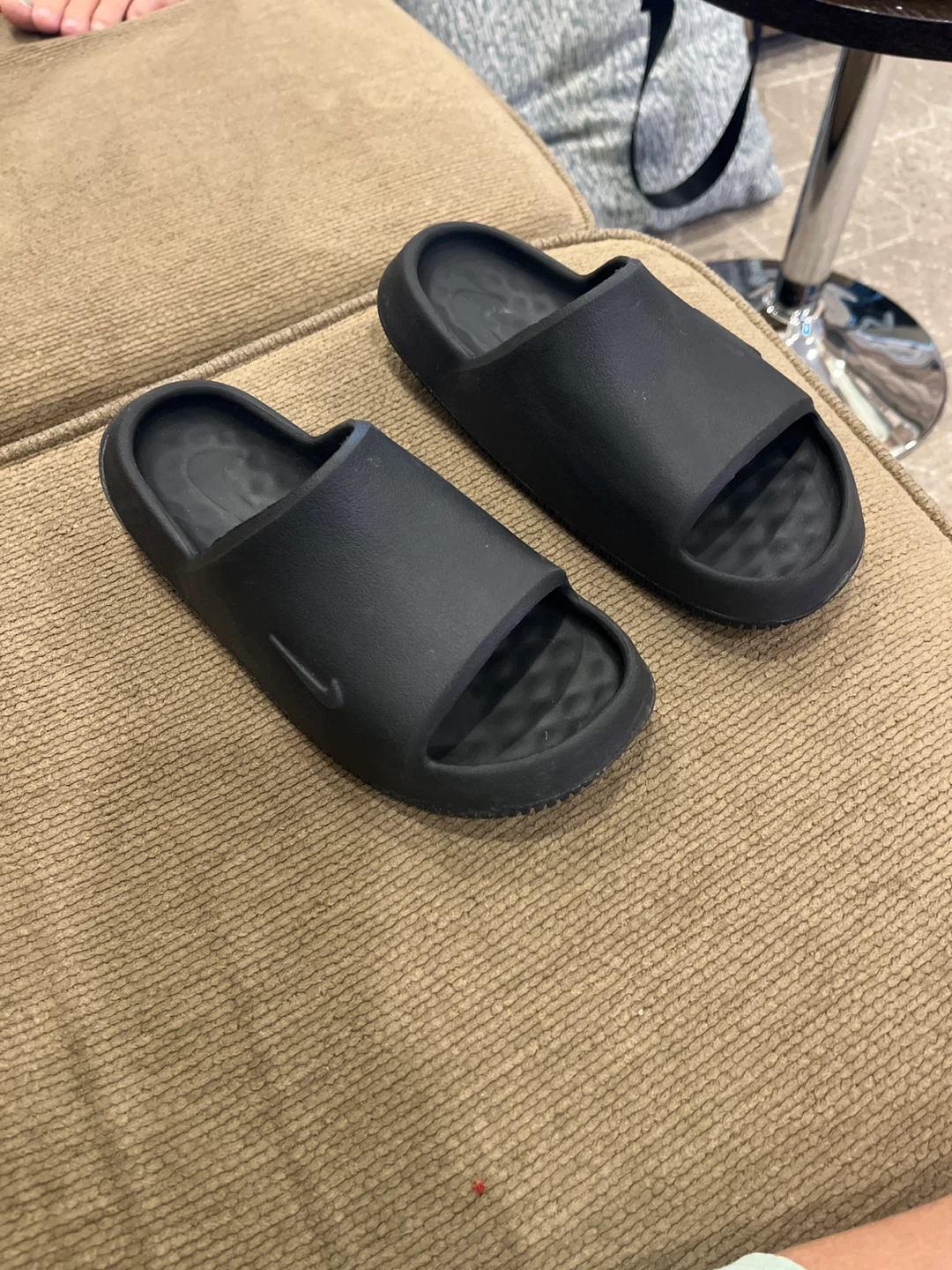 Black Nike Calm Slide Sandals 2.0 kids