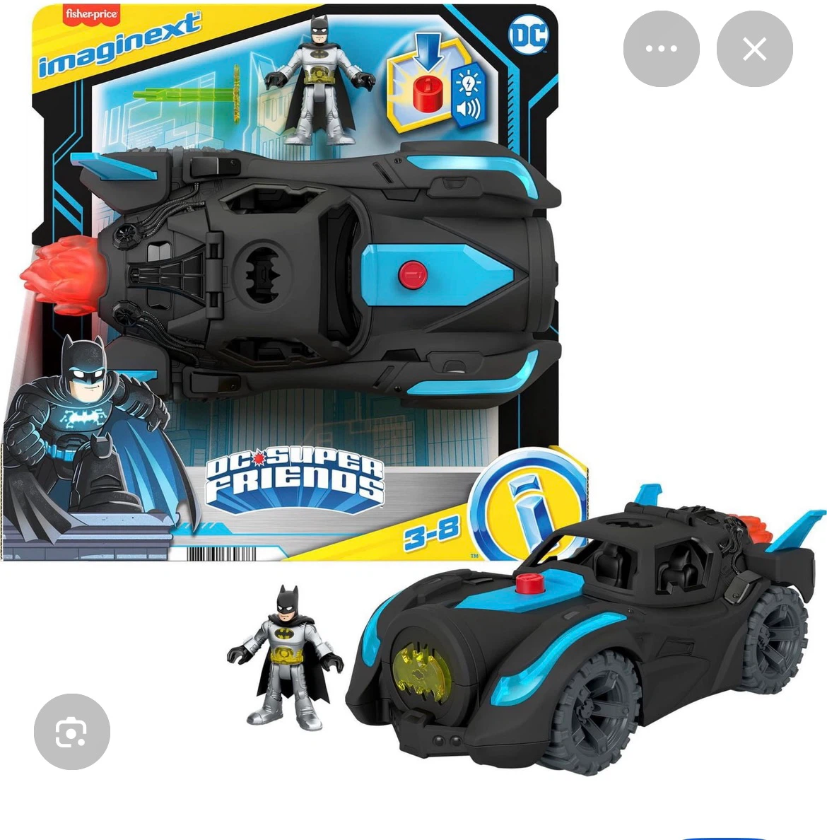 Batman Batmobile Toy Car - photo 3