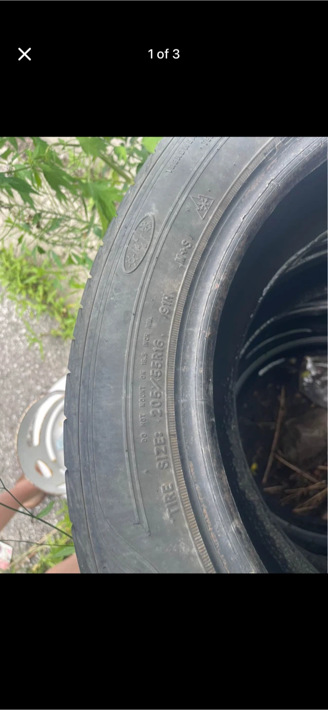 Four Hankook Tires - 205/55R16