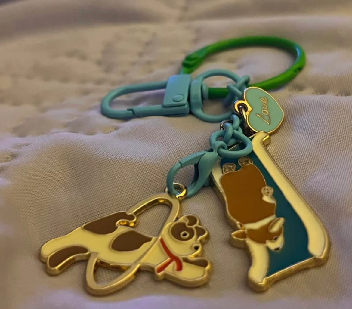 Cute Dog Themed Keychains - photo 2