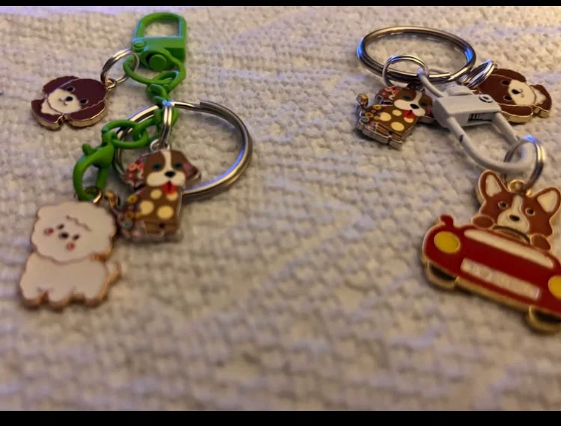 Cute Dog Themed Keychains - photo 4