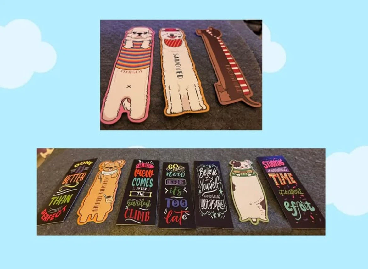 Cute Dog phone charms with free bookmarks - photo 4