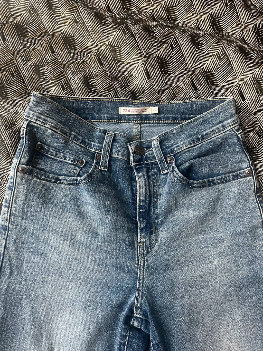 Levi's 724 High-Rise Straight Jeans