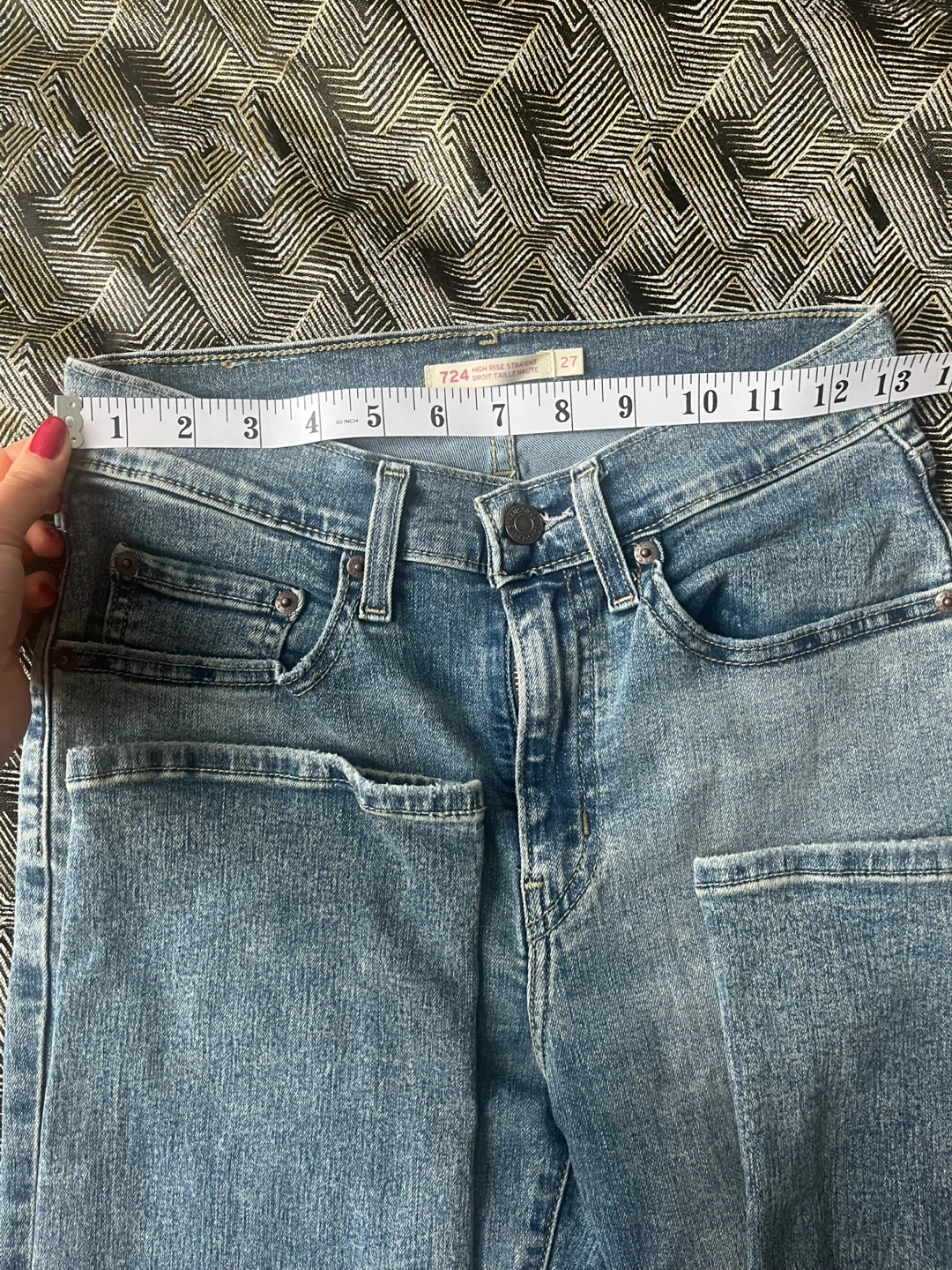 Levi's 724 High-Rise Straight Jeans - photo 5