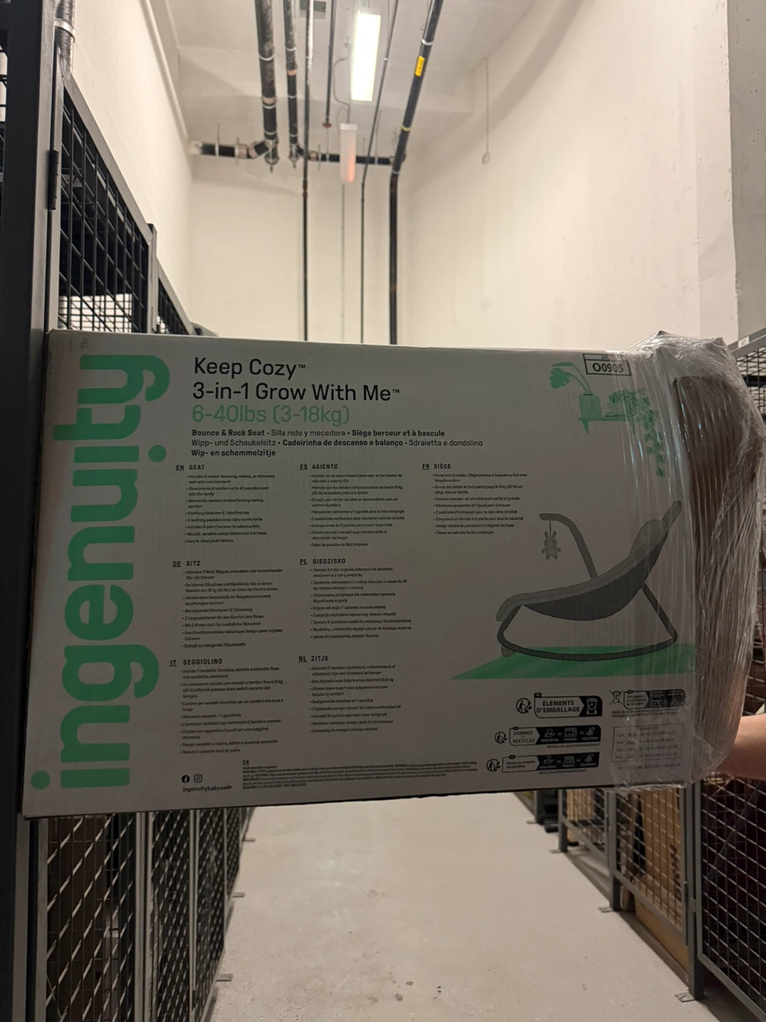 Ingenuity Keep Cozy 3-in-1 Grow With Me Baby Bouncer - photo 2