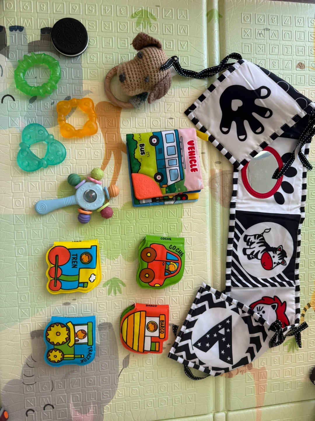 Baby Soft Book and Teether Toys