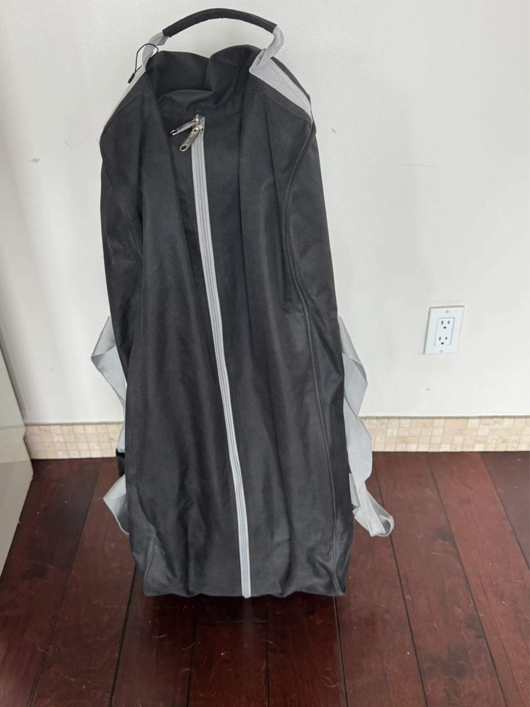 Collapsible backdrop stand, backdrop with bag