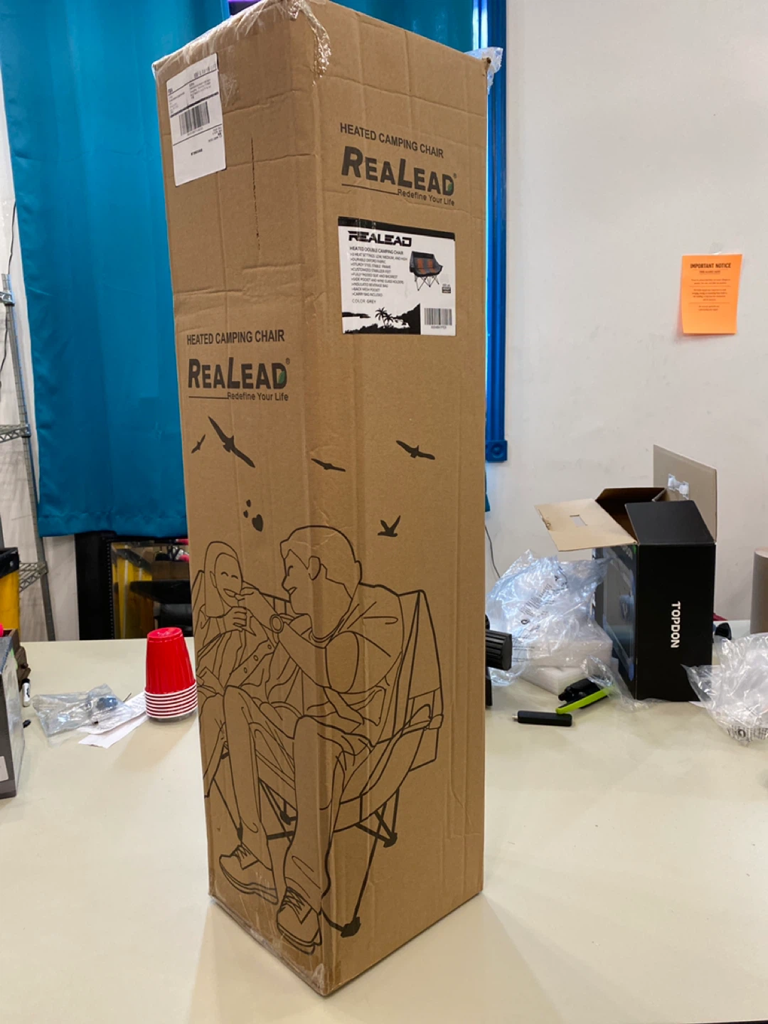 Brand New Heated Camping Chair