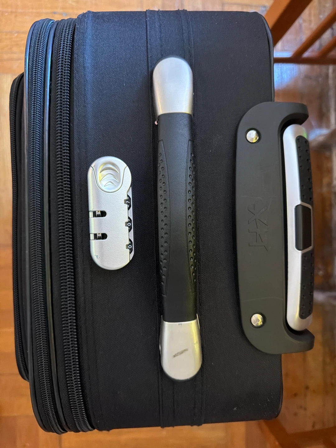 Markison Black Rolling Luggage Suitcase - photo 2