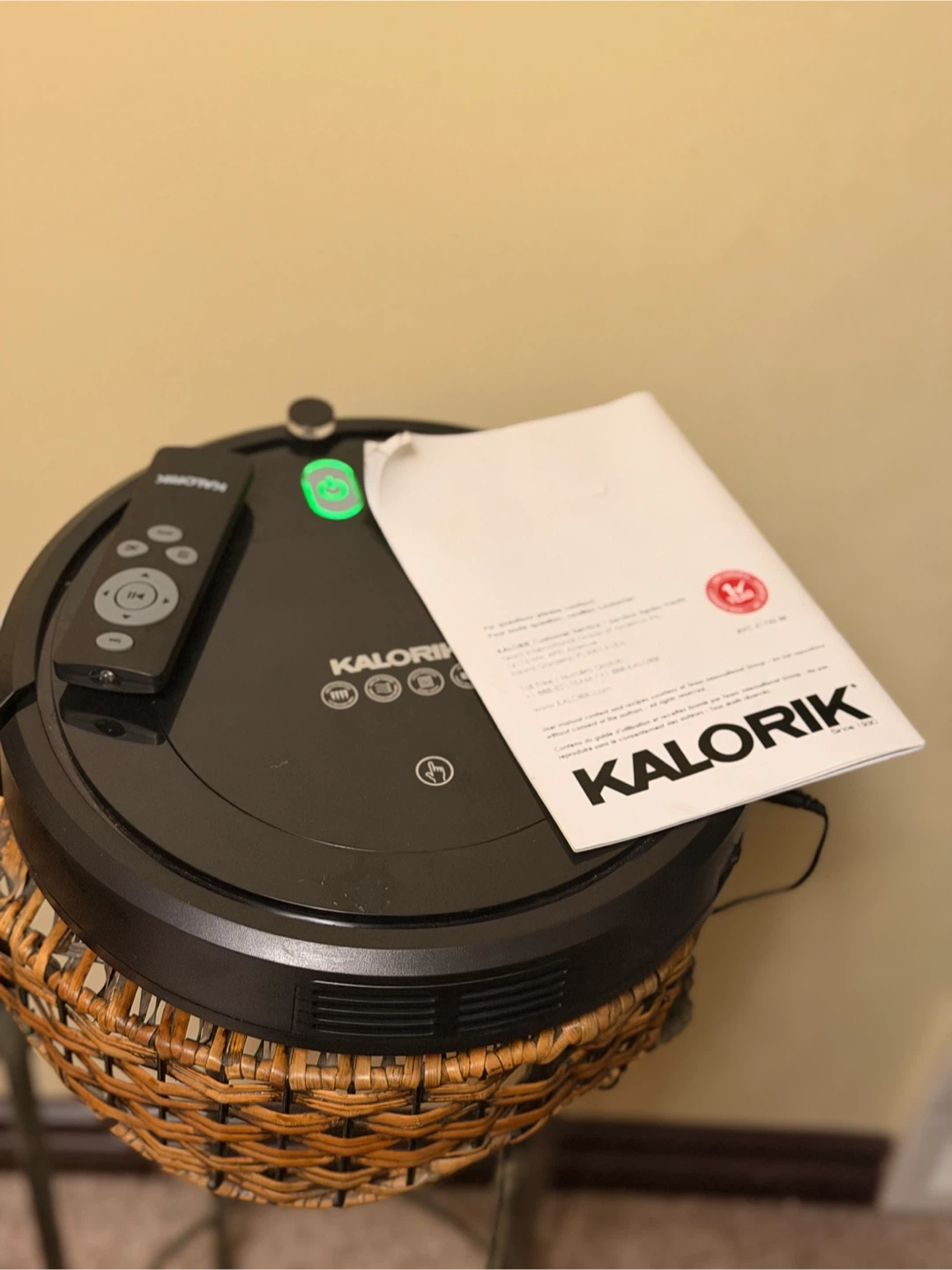 Kalorik Robotic Vacuum Cleaner with Remote - photo 2