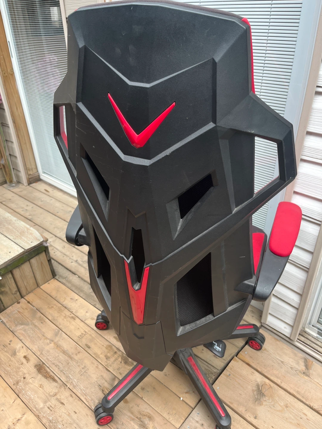 Red and Black Gaming Chair - photo 3