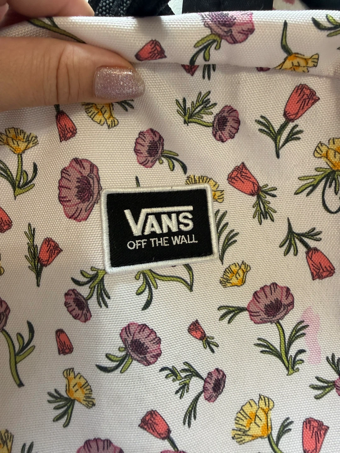 Vans "Off The Wall" Floral Backpack - photo 2
