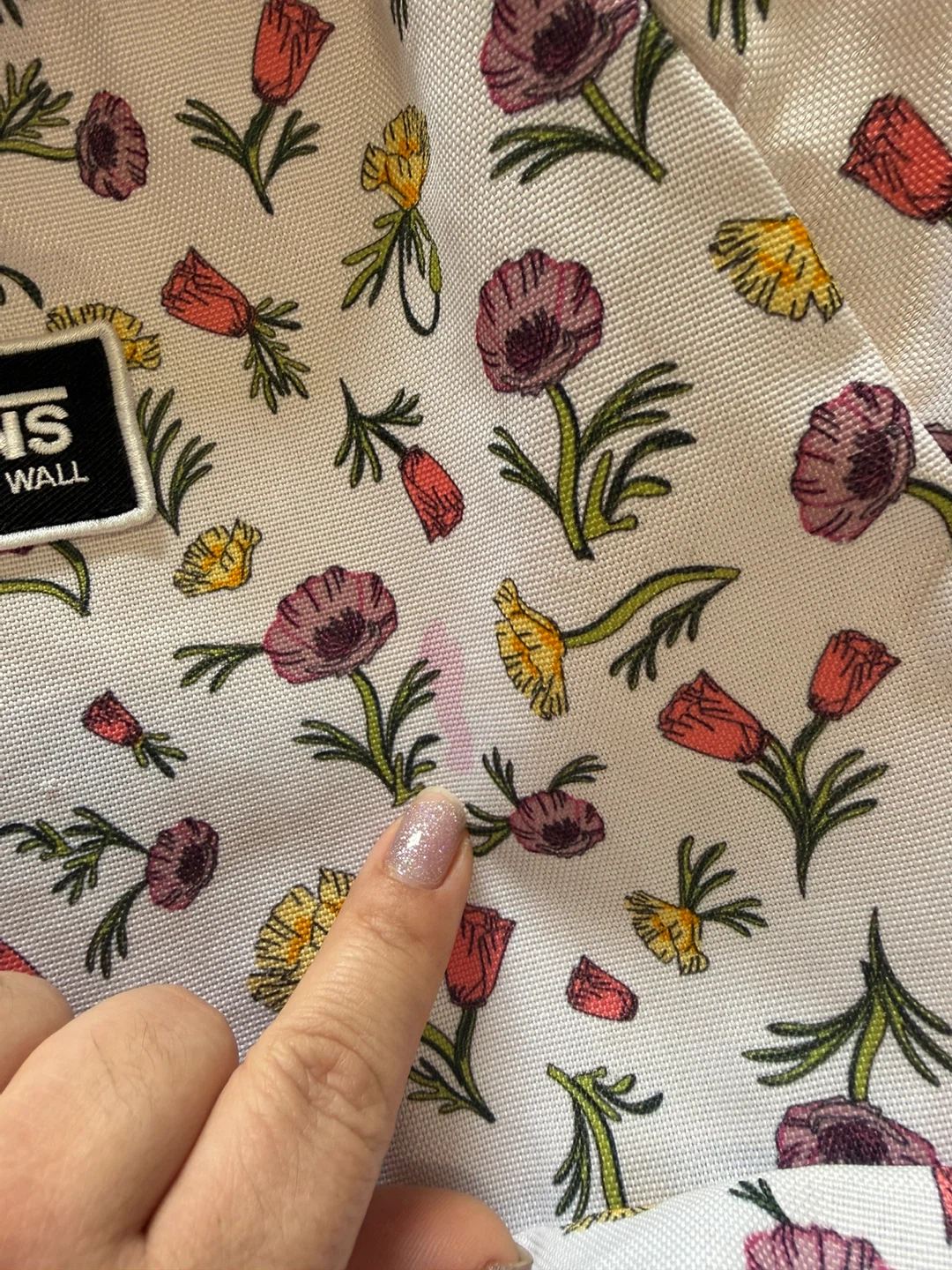 Vans "Off The Wall" Floral Backpack - photo 3