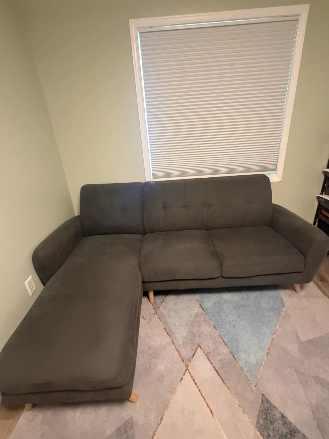 Grey Sectional Sofa - photo 2