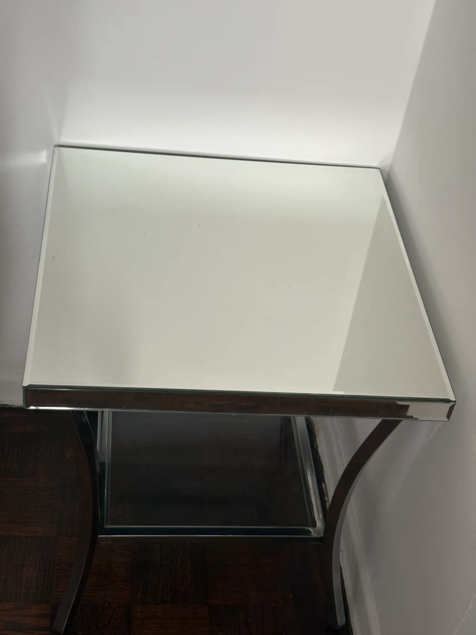 Mirrored Side Table - photo 2