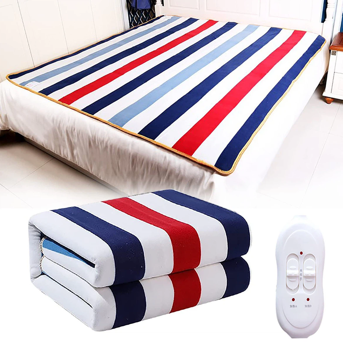 Electric Heated Blanket Throw