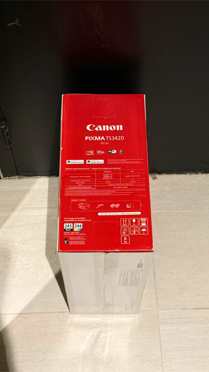 Brand New Canon PIXMA TS3420 Wireless Printer - photo 3