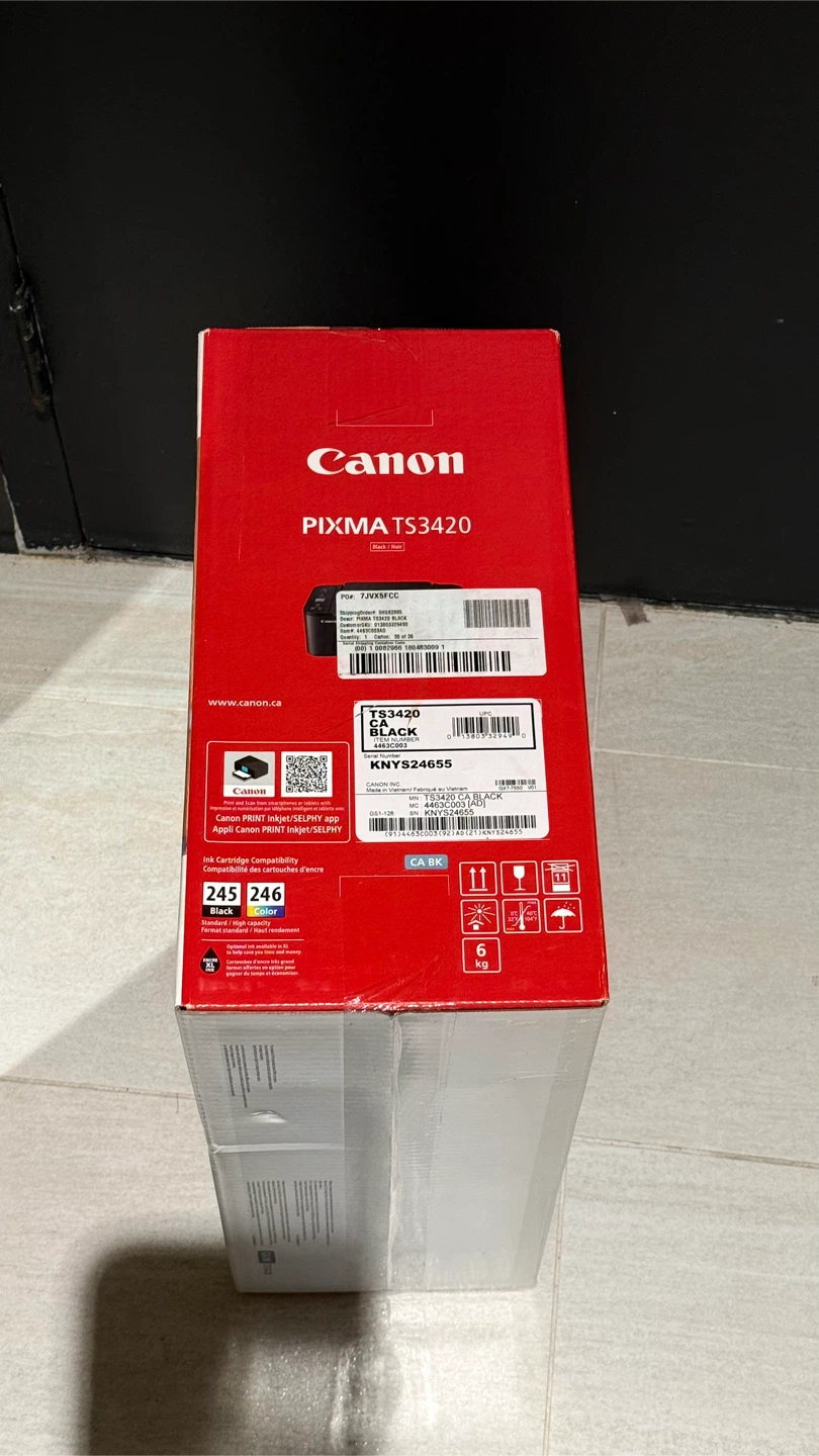 Brand New Canon PIXMA TS3420 Wireless Printer - photo 4