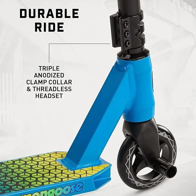 Mongoose Blue Trick Scooter - photo 3