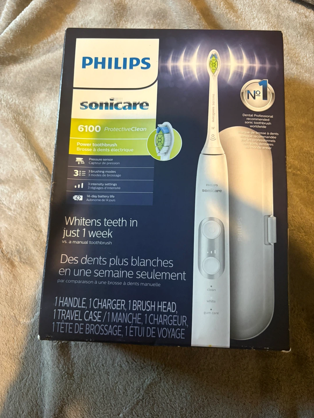 Philips Sonicare 6100 ProtectiveClean Electric Toothbrush